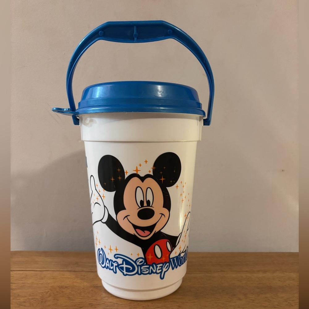Disney Mickey Mouse Castle Tinker Bell 1992 Magic Kingdom Popcorn Bucket